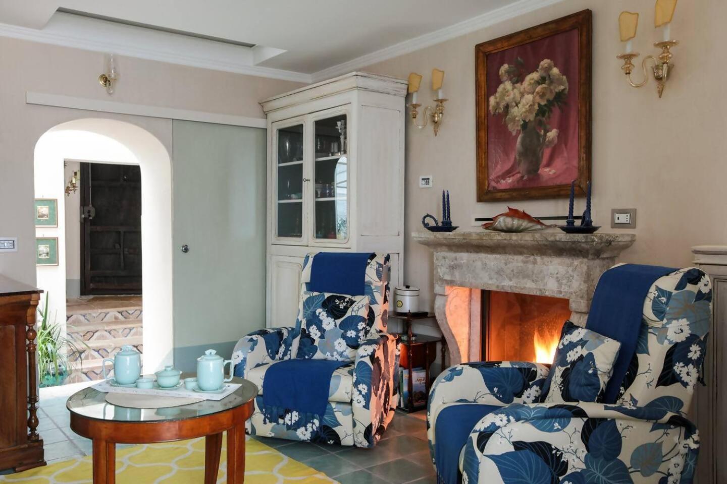 Perla Nel Blu Villa Affacciata Sul Mare Conca dei Marini Exterior foto