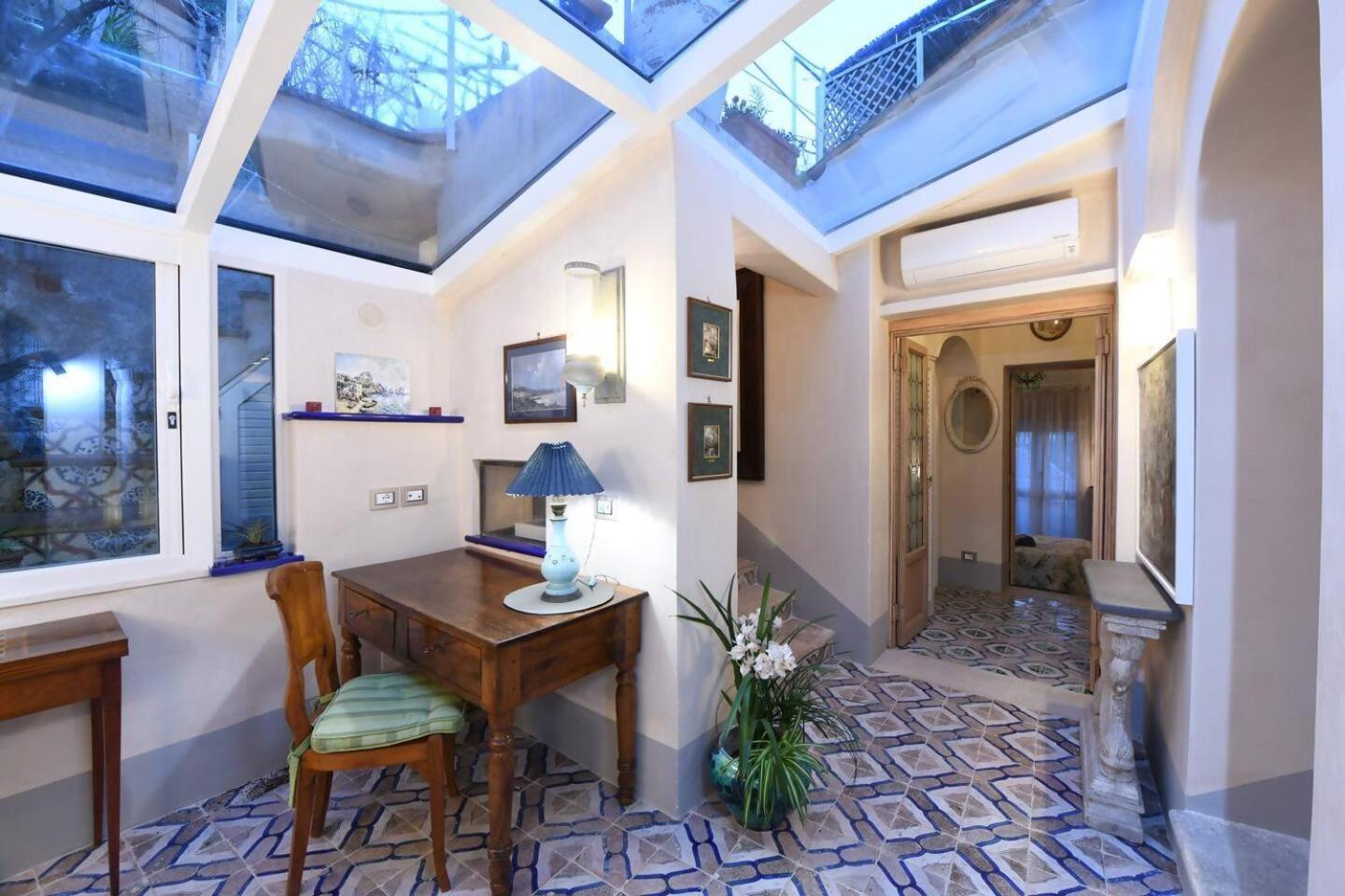 Perla Nel Blu Villa Affacciata Sul Mare Conca dei Marini Exterior foto