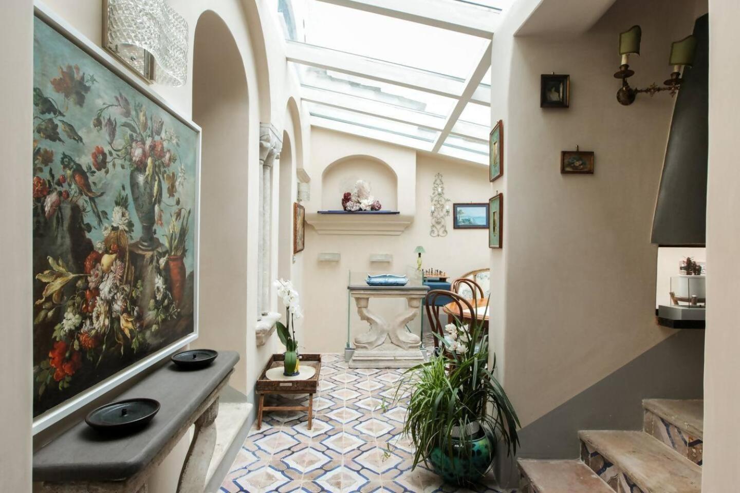 Perla Nel Blu Villa Affacciata Sul Mare Conca dei Marini Exterior foto