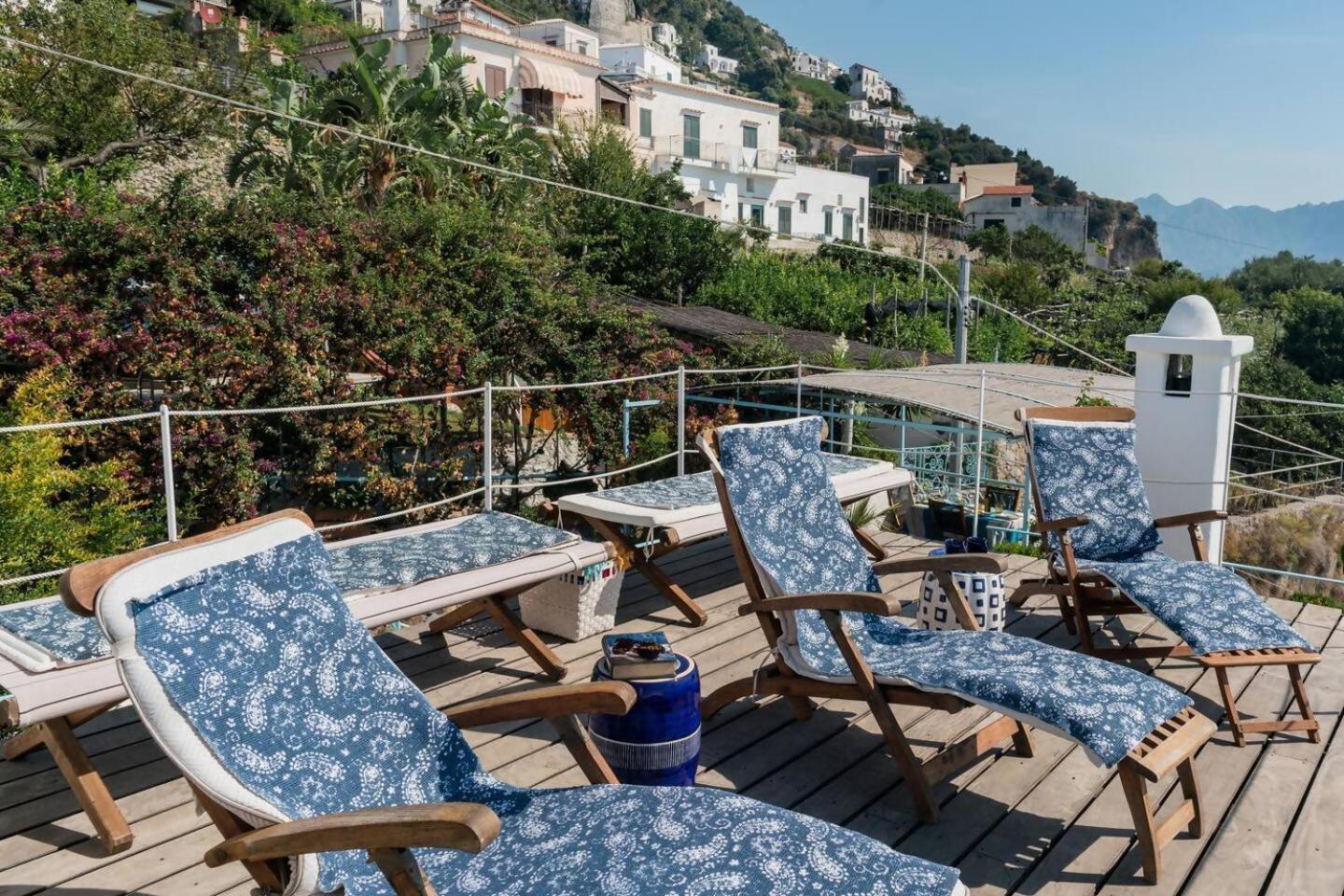 Perla Nel Blu Villa Affacciata Sul Mare Conca dei Marini Exterior foto